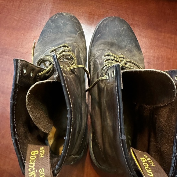 Made in England Dr. Martens Combat Boots Distressed Size 12